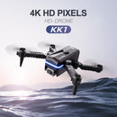 WLR/C KK1 4K HD Dual Camera Foldable RC Drone Kids Toys with Battery