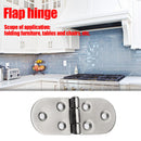 Stainless Steel Flip Hinge Cabinet Chassis Folding Bending Hinge Hardware Newly
