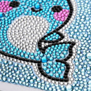 5D DIY Full Drill Special Shaped Diamond Painting Cute Whale Cross Stitch Newly