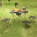 Lightweight Portable Footstool Camping Folding Fishing Outdoor Chair (M) Newly