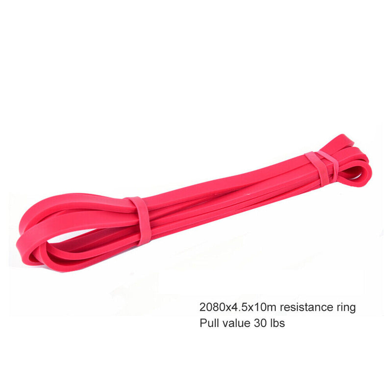 Elastic Latex Resistance Tape Door Anchor Set Yoga Workout Exercise Fitness