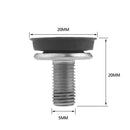 2pcs/pack Cycle Bike Bicycle Bottom Bracket Axle Allen Key Crank Arm Bolts Newly