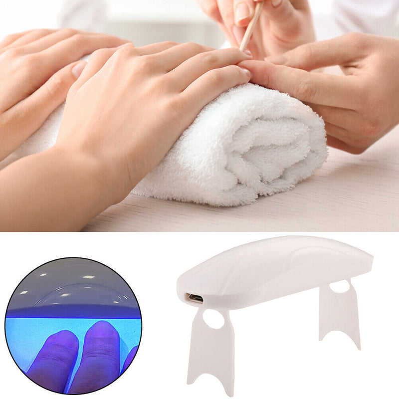 6W USB LED UV Lamp Nail Dryer Nail Gels Curing Gel Polish Manicure Machine Newly