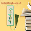 Fashion DIY Embroidery Kit Bookmark Cross Stitch for Hand-eye Skills Training