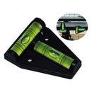 #A T-Type Spirit Level 2 Ways Plastic Measuring Vertical Horizontal Adjuster