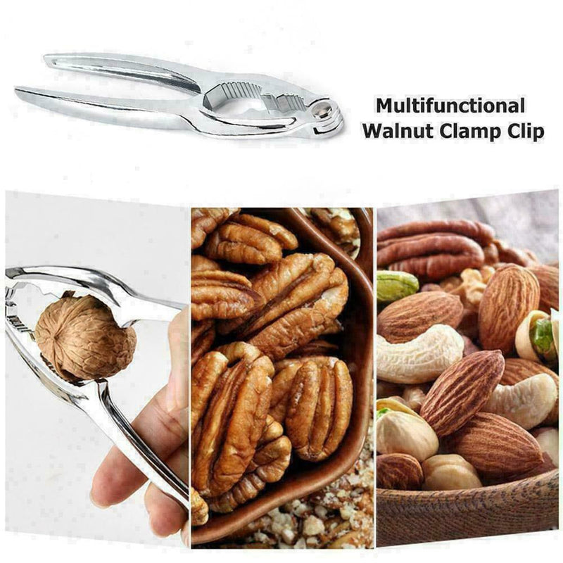 Multifunction Walnut Clamp Clip Pecan Nutcracker Sheller Kitchen A5V9 J9S4
