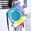 Waterproof Swimming Backpack Kids Outdoor Pool Beach Dry Wet Bag (Blue) Newly