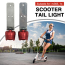 1 Set Electric Scooter Taillight for M365 1S Rear Tail Warning Lamp (Red) Newly