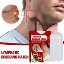 10X Lymph Pflaster Hals Anti-Schwellung Kräuter Aufkleber Luftpolster Pflaster.