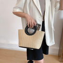 Shoulder Bag Woven Handmade Tote Bags Women Designer Summer Beach Handbags
