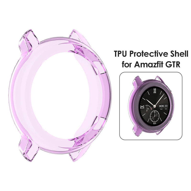 Soft TPU Watch Case Cover for Amazfit GTR 42mm Bumper Smart Watch Accessories