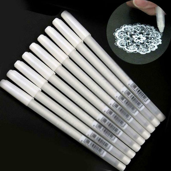 Highlight Pen White Ink Blender Marker Micro Pigment Ink BEST Art Graphic D6G3