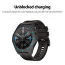 Cover for Huawei Watch GT3 46mm Hard Bumper Case (Dual Color Black Blue) Newly