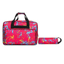 Unisex Large Capacity Sewing Machine Travel Storage Bags+Tool Bags (Red)