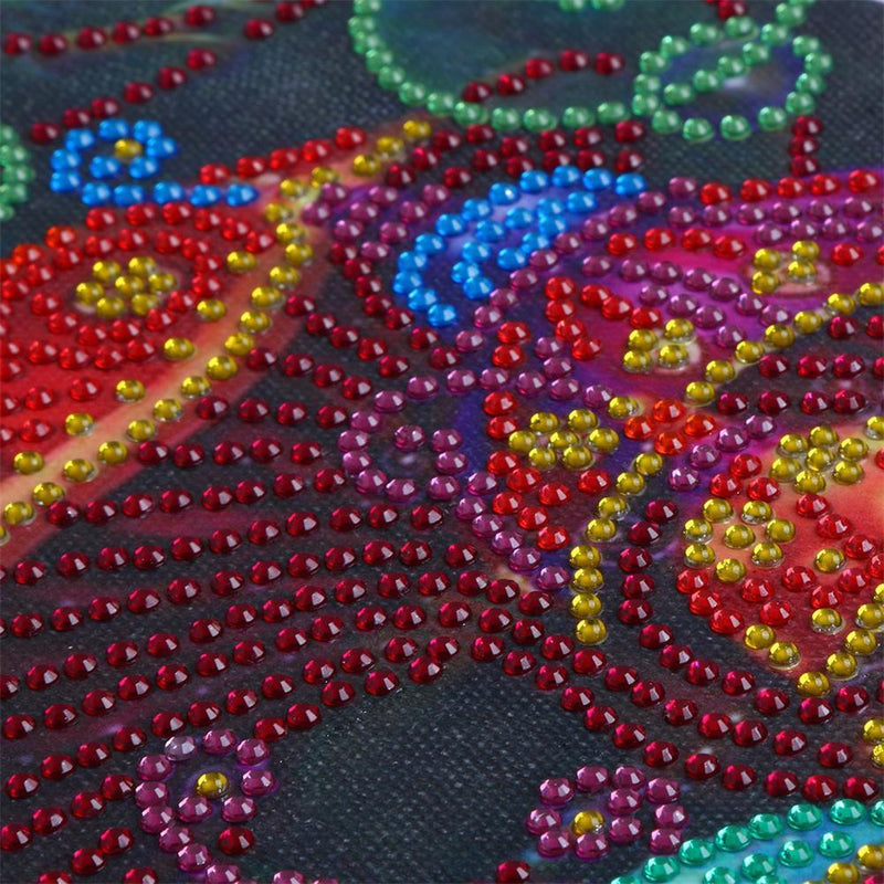 5D DIY Special Shaped Diamond Painting Color Mushroom Cross Stitch Mosaic