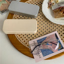 Solid Color Compressive Simplicity Case Tin Box Glasses Box Glasses Storage