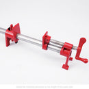Wood Gluing Pipe Clamp Fixture Carpenter Woodworking Heavy Metal Clamps Tools