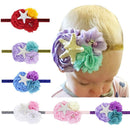 Hair Accessories Elastic Chiffon Flower Starfish Hair Band Mermaid Headband