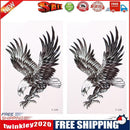 2pcs Eagle Fashion Arm Waterproof Simulation Body Tattoo Stickers
