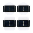 2 Packs Solar Light Garden Decor Solar Lamp Outdoor for Home(Square White L