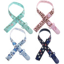 Strap Adjustable Length Infant Baby Teething Pacifier Chain Soother Dummy Clips