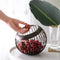 Style Modern Home Storage Basket Woven Iron Wire Hollow Storage Fruit Plate