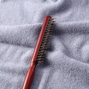 Professional Barber Pig Bristles Hair Comb Rat Tail Hairbrush Dyeing Tool Newly