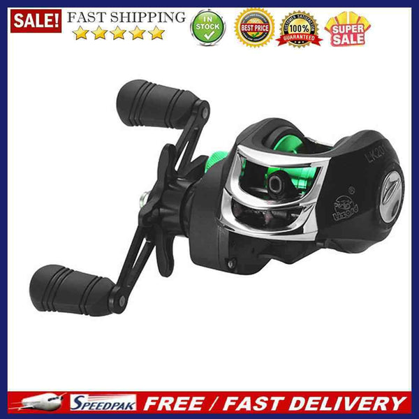 17+1 BBs 7.2/1 Fishing Reel Metal Line Cup Baitcasting Wheel Carp Fishing Tackle