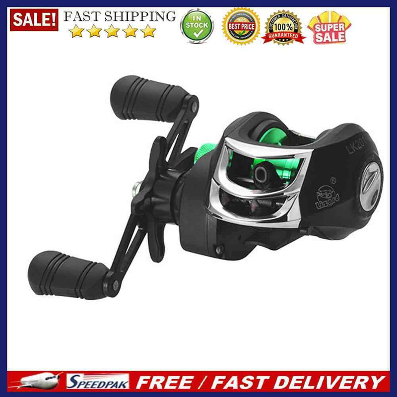 17+1 BBs 7.2/1 Fishing Reel Metal Line Cup Baitcasting Wheel Carp Fishing Tackle