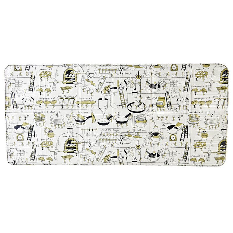 Kitchen Oil Splatter Aluminium Foil Gas Stove Foldable Baffle Plate (A)