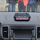 AN02 TPMS Look Solar Car Digital Clock with Date In-Car Temperature Display