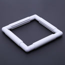 Square Hoop Embroidery Hoop Plastic Frame DIY Cross Stitch Craft Tool Newly