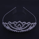 Bride Wedding Headdress Jewelry Crystal Hair Crown Dinner Accessories