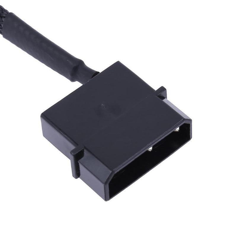 4pin IDE Molex to 1-Port 3Pin/4Pin Cooler Cooling Fan Splitter Power Cable