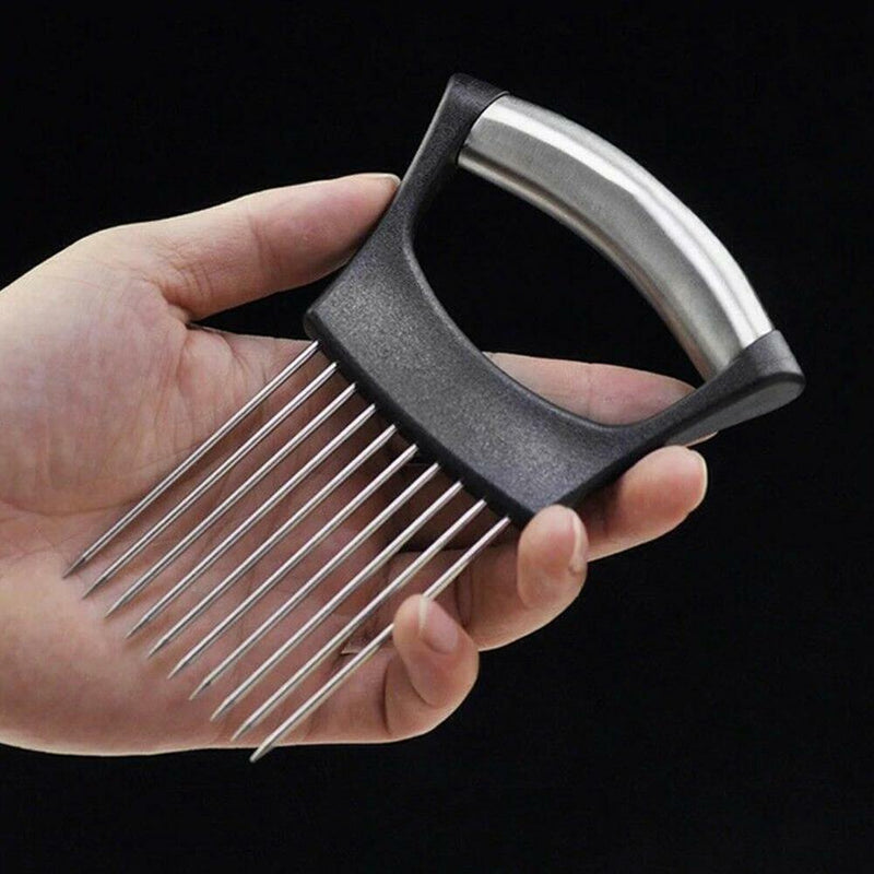 Food Slice Assistant Onion Holder Cutting Aid Strips Sale HOT Meat Slicer J0N2