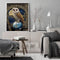 Oil Paint By Numbers Gems Owl Frameless Picture Craft Kit for Room Decoration