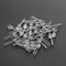 500pcs 5mm LED Diode Light Assorted Kit DIY Set White Yellow Red Green Blue
