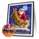 Santa Claus 5D DIY Diamond Painting Kits Full Round Drill Wall Decor Art (DG1