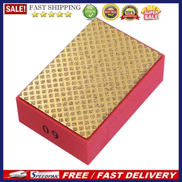 Diamond Hand Polishing Pad Stone Wiper Glass Polishing Grinding Block Marbl