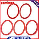 5pcs Aluminum Alloy Cassette Flywheel Hub Spacer Bicycle Bottom Bracket Gasket