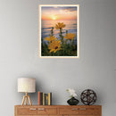 5D DIY Full Drill Diamond Painting Sunset Flowers Embroidery Craft Needlework