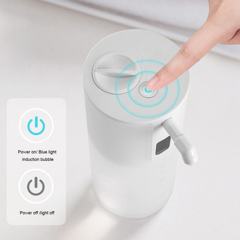 Soap Dispenser Auto Induction Sensor Touchless Foam Hand Washer (White)