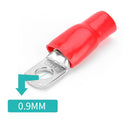 10pcs Car Audio Power Ground Wire Ring Terminals 4 AWG Gauge M8 Connectors Newly