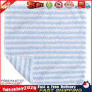 Microfiber Towel Absorbent Kitchen Cleaning Cloths Dish Rag (Blue 30x30cm) Newly