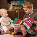 National flag Colours Flash Cards Kids Toddlers Preschool Learning Q2L9 M6A4