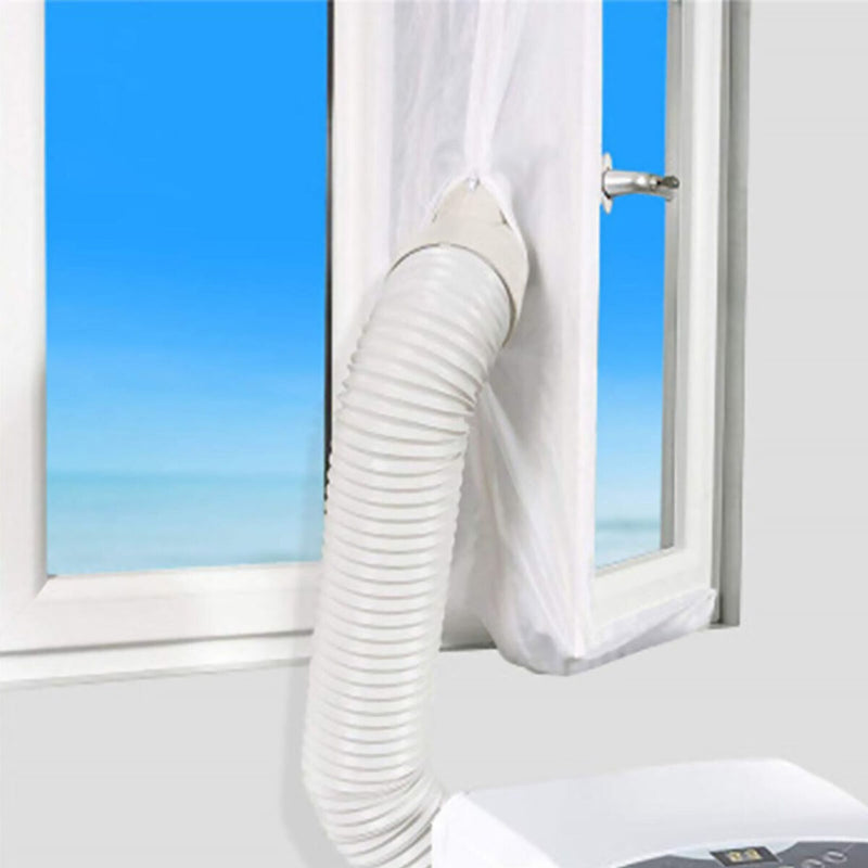 Window Seal - 400cm Window Seal for Portable Air Conditioner Hose (White)
