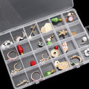 Compartment Earring Boxes Jewelry Storage Box Beads Container Storage Case