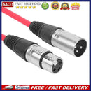 3Pin 1m/3.28ft DMX Stage Light Cable Male to Female XLR Connector Adapter W