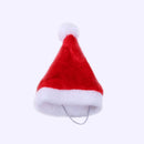 Dog Holiday costume Adjustable Santa Claus Merry Christmas Pet Hat Animal Cap
