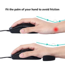 Mouse Pad Soft Silicone Wrist Rest Mouse Mat for Gaming Office PC (Grey) Newly